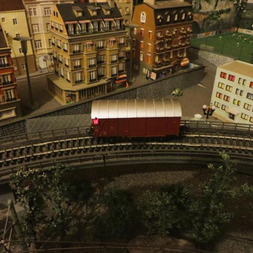 MARKLIN wagon 4506 + verlichting, Hobby en Vrije tijd, Modeltreinen | H0, Gebruikt, Wagon, Wisselstroom, Märklin, Verzenden