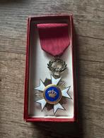 Medaille belgische kroonorde, Verzamelen, Ophalen, Landmacht, Lintje, Medaille of Wings