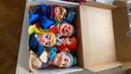 5 marionnettes (+guignol carton fait maison à donner 135x94), Comme neuf