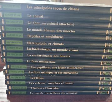 15 boeken over natuur en leven in uitstekende staat beschikbaar voor biedingen