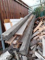 2 sterke balken 5 meeter en 14 dik in goede staat, Tuin en Terras, Palen, Balken en Planken, Ophalen, Balken