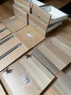 Kallax  inzetkasten Ikea- eikkleur, Huis en Inrichting, Ophalen, Zo goed als nieuw