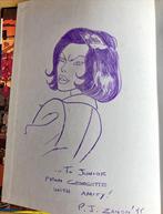 Harry Dickson - 3 Circles of Terror (gesigneerde tekening), Boeken, Stripverhalen, Gelezen, Zanon, Eén stripboek, Ophalen of Verzenden