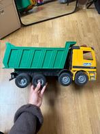 gele vrachtwagen met groene laadbak, Kinderen en Baby's, Speelgoed |Speelgoedvoertuigen, Ophalen of Verzenden, Gebruikt