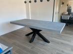 Betonlook tafel, Huis en Inrichting, Tafels | Eettafels, Ophalen, 200 cm of meer, 50 tot 100 cm, Zo goed als nieuw