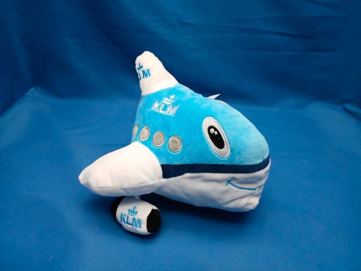 NIEUW!! stoffen vliegtuig/wereldbol KLM (nieuw), Verzamelen, Luchtvaart en Vliegtuigspotten, Nieuw, Ophalen of Verzenden