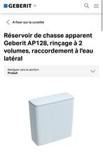 Réservoir chasse Geberit double touche neuf, Enlèvement