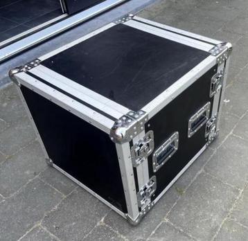 Flightcase 19 inch 10u double door, Enlèvement, Comme neuf, Flight case