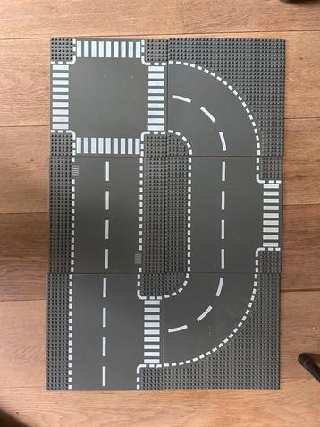 Lego bouwplaten wegenis donker grijs beschikbaar voor biedingen