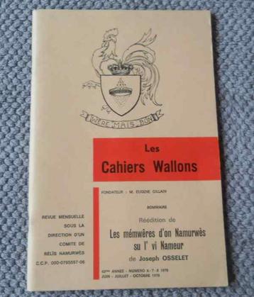 Les mémwêres d'on Namurwès su l'vî Nameur  -  Namur beschikbaar voor biedingen