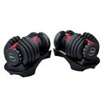 PH Fitness Set Verstelbare Dumbells 24 KG Dumbbells Halters, Ophalen of Verzenden, Nieuw, Buik, Dumbbell