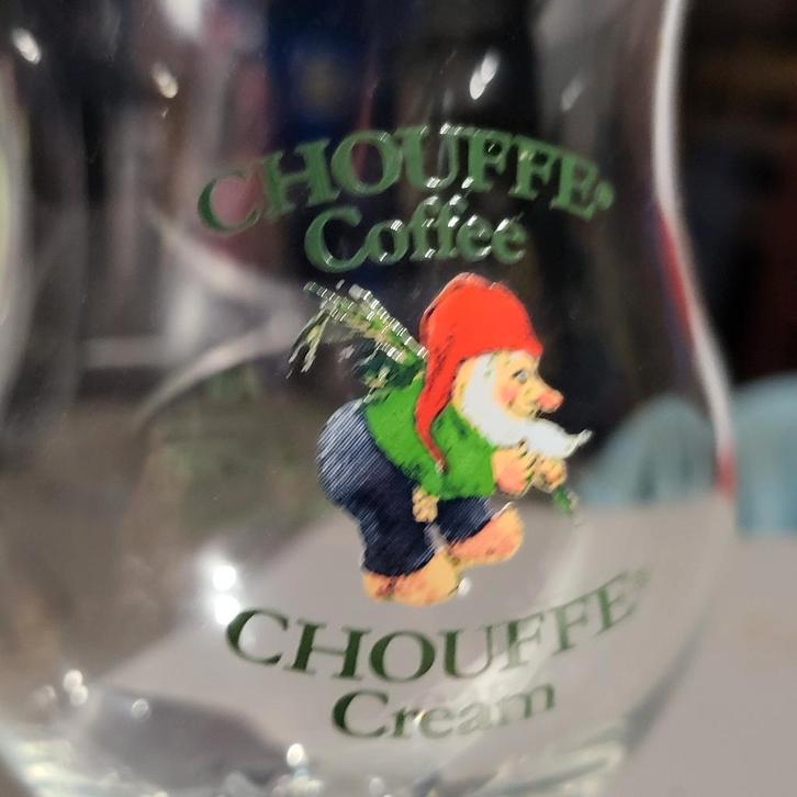 Glas Chouffe Coffee, Verzamelen, Biermerken, Zo goed als nieuw, Ophalen of Verzenden