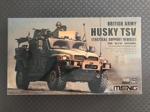 Meng Model british army husky tsv (Tactical Support Vehicle), Hobby en Vrije tijd, Modelbouw | Auto's en Voertuigen, Nieuw, Ophalen of Verzenden