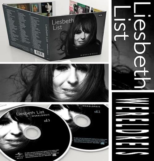 Liesbeth List - Wereldreis - 3 cd set - nieuw - in seal -, CD & DVD, CD | Pop, Enlèvement ou Envoi