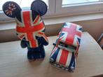 Mini Cooper et Bear Union Jack Royaume-Uni, Collections, Collections Autre, Comme neuf, Enlèvement ou Envoi