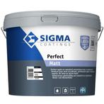 Sigma perfect matt 10L, Doe-het-zelf en Bouw, Verf, Beits en Lak, Ophalen, Nieuw, Wit