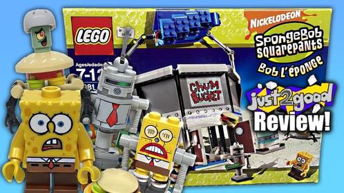 Lego Spongebob Squarepants Plankton's Chum Bucket Set 4981, Kinderen en Baby's, Speelgoed | Duplo en Lego, Zo goed als nieuw, Lego
