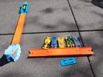 Hotwheels auto's + racebaan, Ophalen of Verzenden, Gebruikt