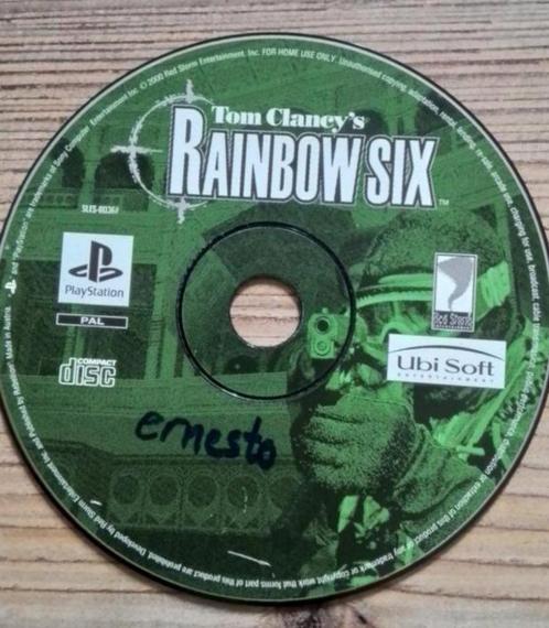 Rainbow Six - Playstation 1, Games en Spelcomputers, Games | Sony PlayStation 1, Gebruikt, Shooter, Vanaf 18 jaar, Ophalen of Verzenden