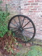 Oude karrewielen, Ophalen