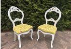 2 leuke brocante stoelen, Twee, Hout, Ophalen, Overige kleuren
