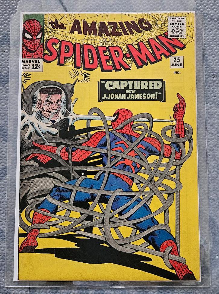 the Amazing Spider-Man (vol.1) #25 (1965 - cameo of MJ), Livres, BD | Comics, Utilisé, Comics, Amérique, Enlèvement