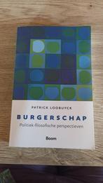 Burgerschap - politiek-filosofische perspectieven, Boeken, Ophalen, Zo goed als nieuw, Patrick Loobuyck