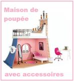 Maison de poupées NEUVE, avec accessoires, 20€, Ophalen, Nieuw, Poppenhuis
