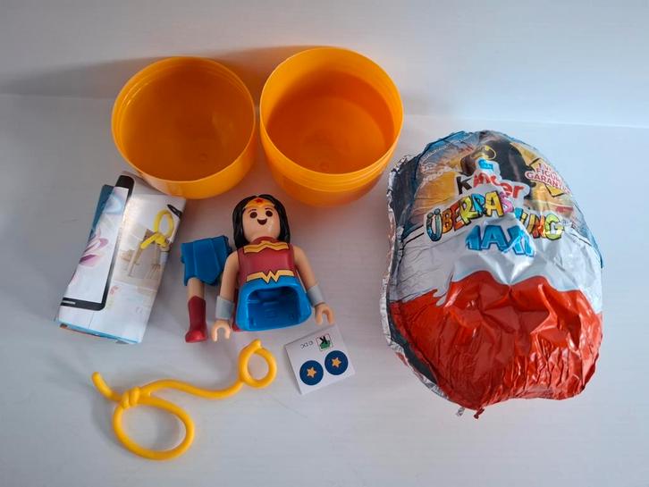 Playmobil Kinder Überraschung Maxi DC Comics Wonder Woman, Kinderen en Baby's, Speelgoed | Playmobil, Nieuw, Complete set, Ophalen of Verzenden