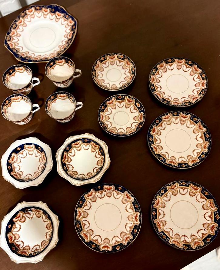 Royal Albert Crown China England Imari, Antiquités & Art, Antiquités | Services (vaisselle) complet, Enlèvement