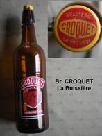 Br. CROQUET La Buissière fles van 75 cl mechanische kurk, Ophalen of Verzenden, Gebruikt, Flesje(s)