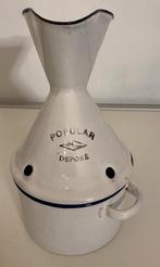 Ancien inhalateur Popular en tôle d'acier émaillée, Enlèvement ou Envoi