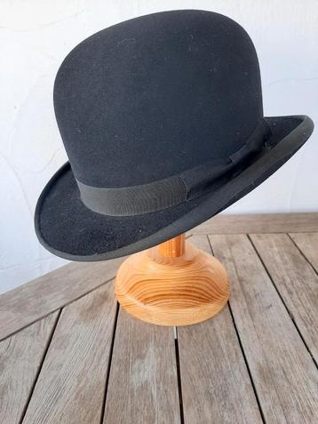 Ancien chapeau boule 55cm made in Lier