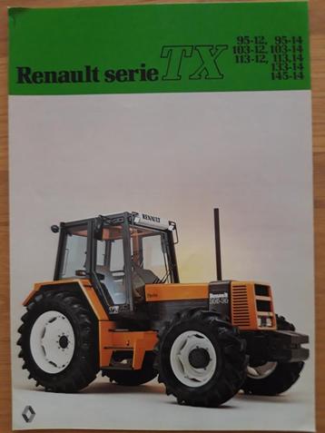 Folder Renault TX serie beschikbaar voor biedingen