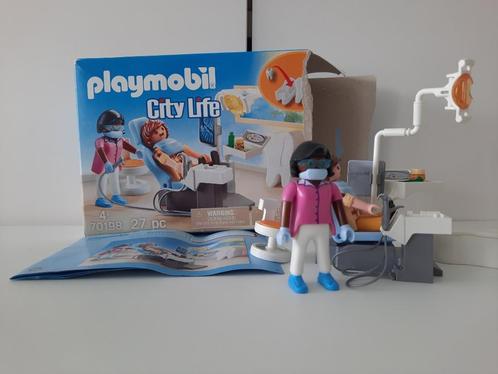 PLAYMOBIL City Life Tandartspraktijk - 70198, Kinderen en Baby's, Speelgoed | Playmobil, Zo goed als nieuw, Complete set, Ophalen of Verzenden