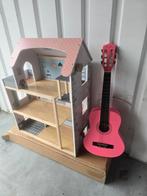 Mooi spel kinderhuisje in Nieuwe staat. Gitaar inbegrepen, Ophalen, Zo goed als nieuw, 2 tot 4 jaar