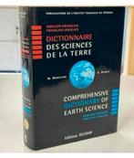 Dictionnaire des sciences de la Terre anglais-français, Livres, Enlèvement ou Envoi, Comme neuf, Sciences naturelles