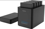 5 bay docking station USB 3.0 SATA Enclosure HDD SSD, Ophalen of Verzenden, Zo goed als nieuw