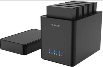 5 bay docking station USB 3.0 SATA Enclosure HDD SSD beschikbaar voor biedingen