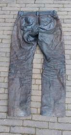 lederen (moto)broek, Kleding | Heren, Ophalen of Verzenden, Zo goed als nieuw, Zwart