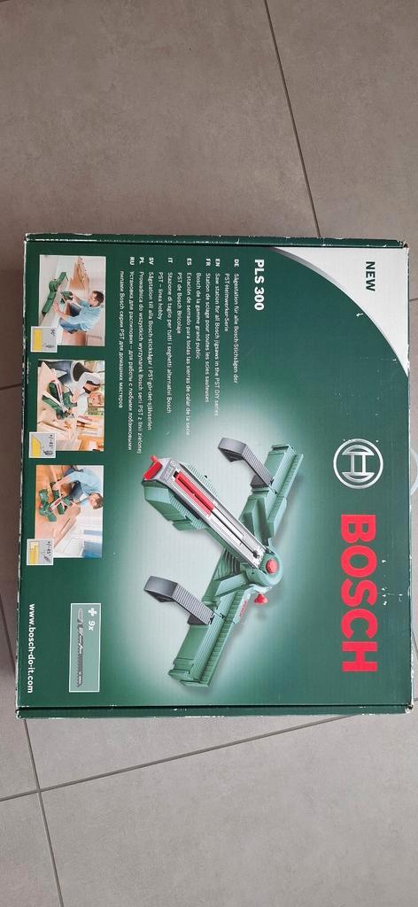 Zaagstation Bosch PLS 300, Doe-het-zelf en Bouw, Gereedschap | Zaagmachines, Zo goed als nieuw, Decoupeerzaag, Ophalen