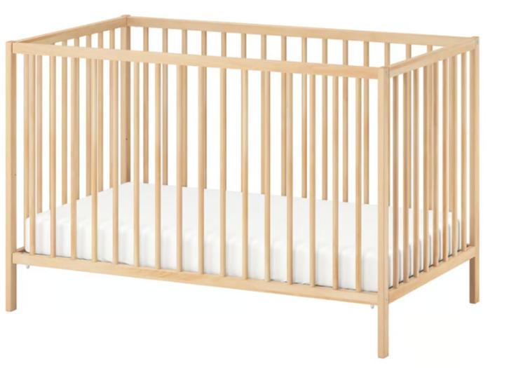 Babybed SNIGLAR, Kinderen en Baby's, Babywiegjes en Ledikanten, Zo goed als nieuw, Ledikant, Ophalen