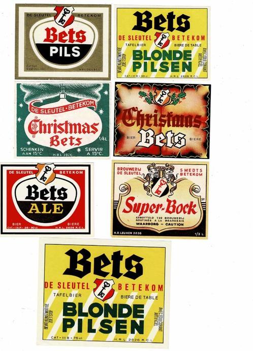 Oude bieretiketten van "DE SLEUTEL", Verzamelen, Biermerken, Nieuw, Viltje(s), Overige merken, Verzenden