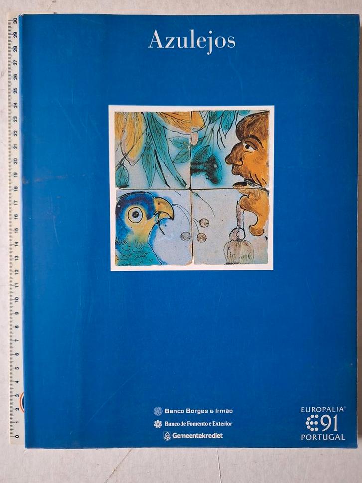 Catalogus Azulejos Europalia 1991, Boeken, Kunst en Cultuur | Beeldend, Ophalen of Verzenden