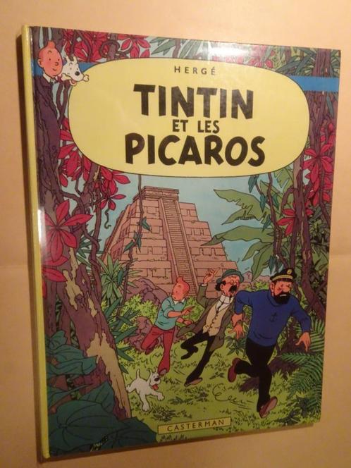 BD Kuifje - De Picaros (EO) - Hergé -, Verzamelen, Stripfiguren, Gebruikt, Boek of Spel, Kuifje, Ophalen of Verzenden