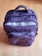 Kipling ruime rugzak boekentas paars, Ophalen of Verzenden, Zo goed als nieuw, Paars, Rugtas