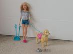 Barbie Walk & potje pup, Kinderen en Baby's, Ophalen, Zo goed als nieuw, Meisje