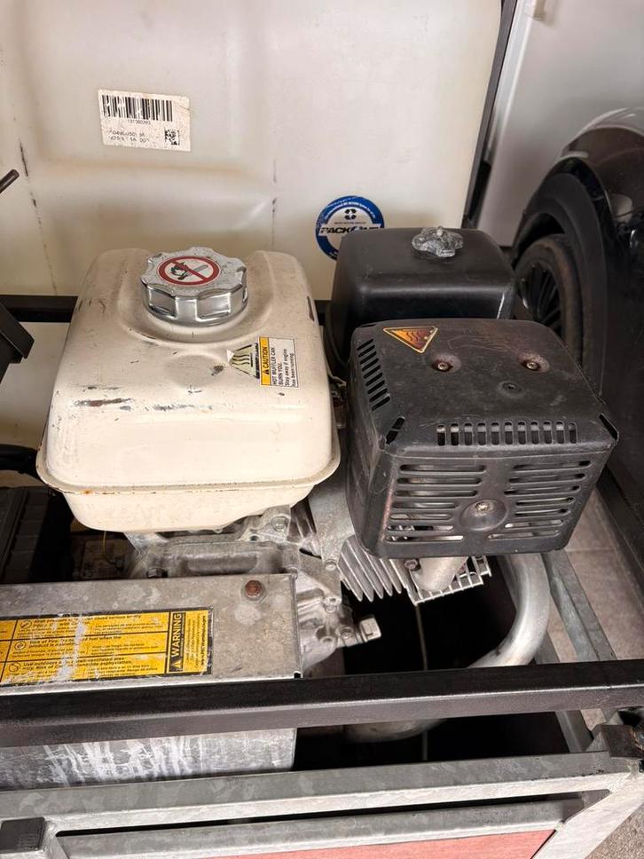 Profesionele hogedruk + haspel 30m, Bricolage & Construction, Moteurs, Comme neuf, Moteur à essence, Enlèvement