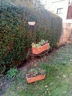 Stevig, groot hoekplantenrek  3 verdiepen, Tuin en Terras, Ophalen, Zo goed als nieuw