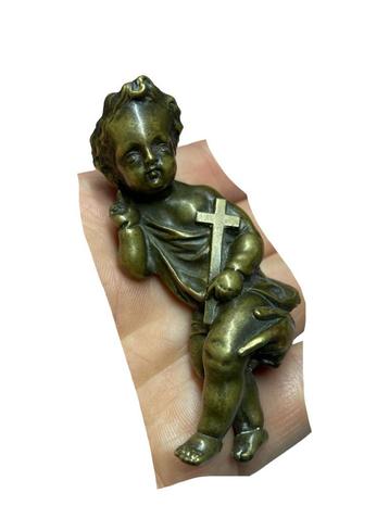 Statuette en Bronze - Christ Enfant Porté 